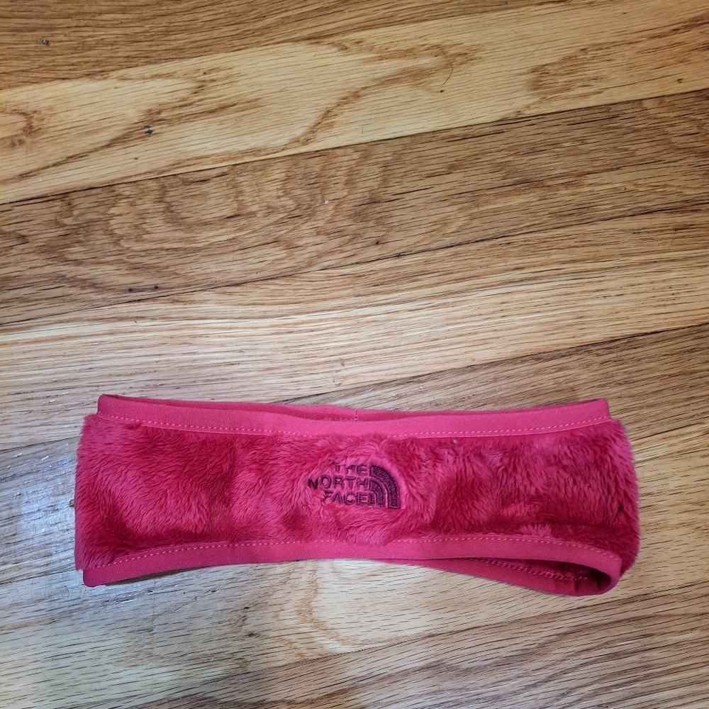The North Face Pink Fleece Headband OS Pink